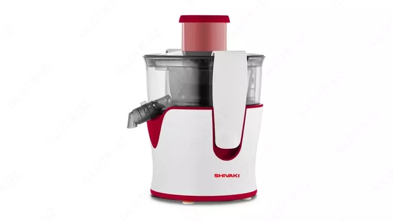 Соковыжималка "Shivaki JM-2160" (Белая/красная)