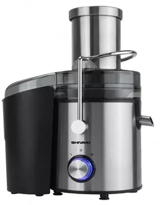 Соковыжималка "Shivaki JM-332" (Стальная/черная)