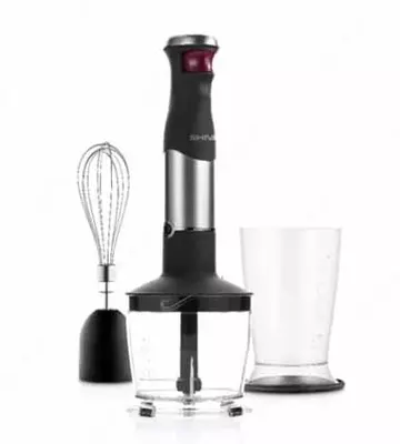 Ручной блендер "Shivaki SH-НМ 2045" (Черный)