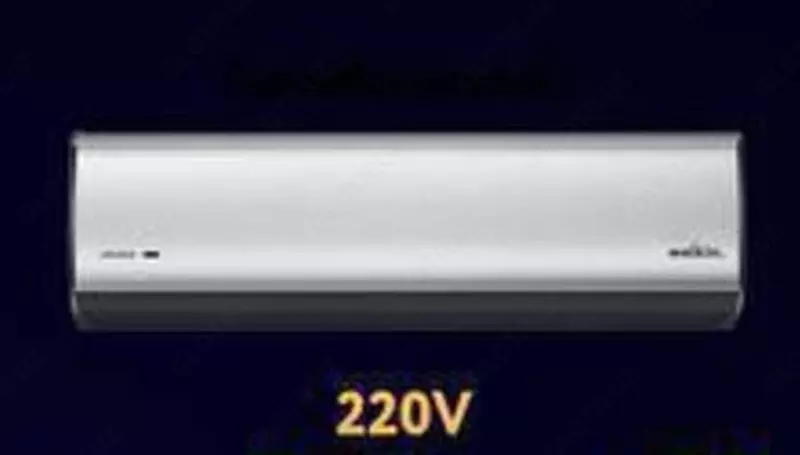 Ichki devor havo pardasi "Welkin" 120 sm (Kumush) 220 V