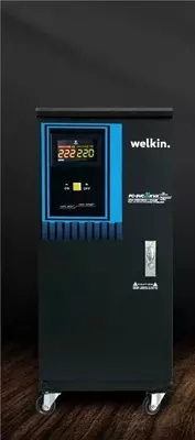 Tarmoqli shkaflar uchun stabilizator "Welkin" 80 000VA (Qora) 380V/3RN