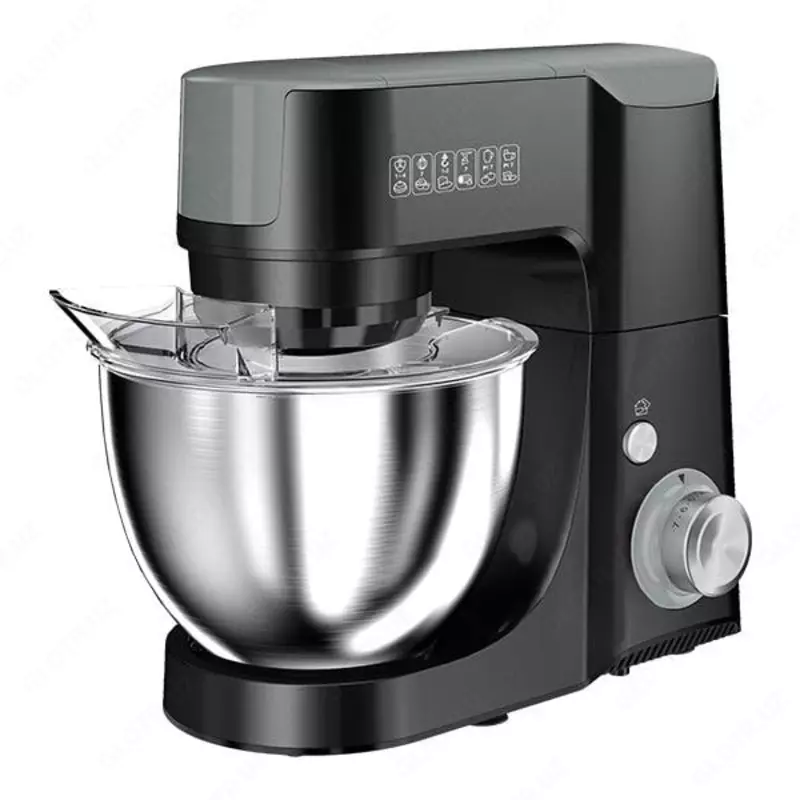 Planetar mikser "Goodwell GKM 2096" (qora/po'lat)