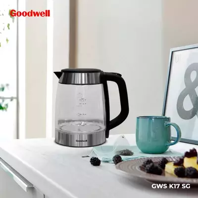 Электрочайник "Goodwell GWS K17 SG" (Прозрачный)