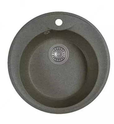 Кухонная мойка "Goodwell GRS R0101B / 500" (Черная)