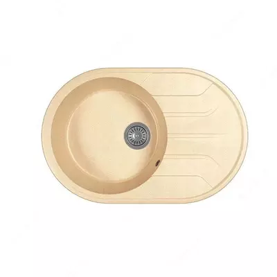 Кухонная мойка "Goodwell GRS R1001D / 760" (Дюна)