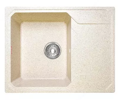Oshxona uchun lavabo "Goodwell GRS T0101D / 640" (Dune)