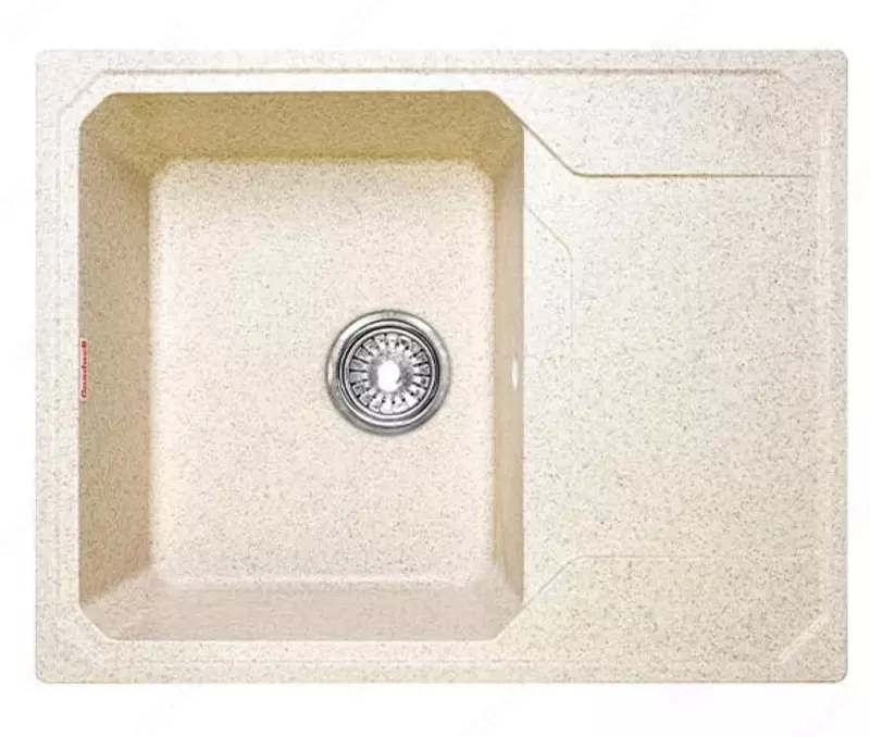 Oshxona uchun lavabo "Goodwell GRS T0101D / 640" (Dune)