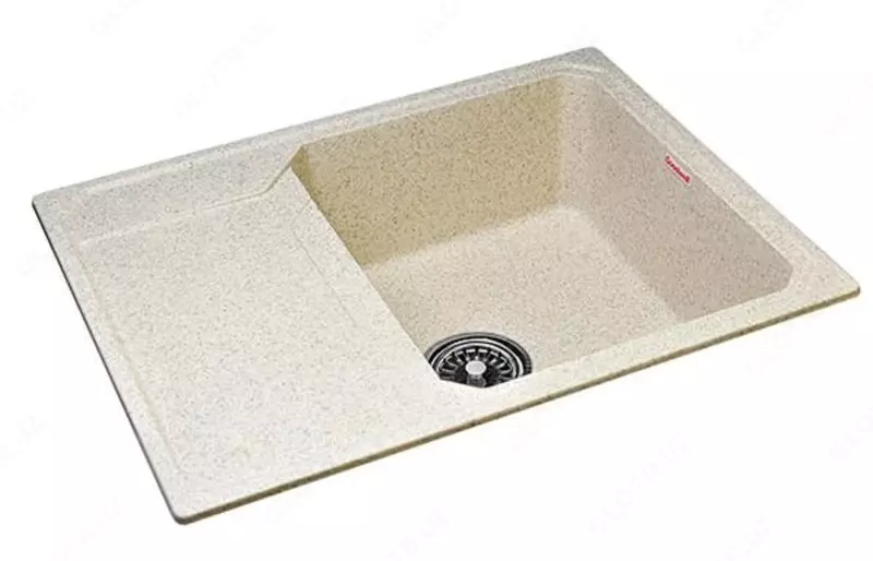 Oshxona uchun lavabo "Goodwell GRS T0101D / 640" (Dune)