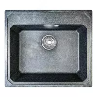 Кухонная мойка "Goodwell GRS T0102B / 570" (Черная)