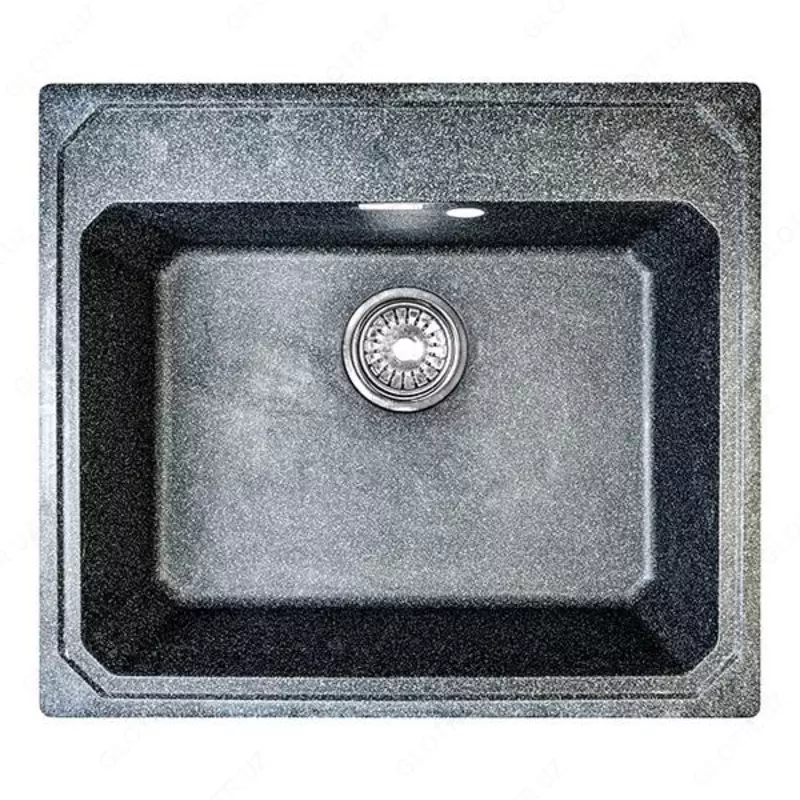 Кухонная мойка "Goodwell GRS T0102B / 570" (Черная)