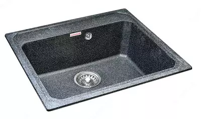 Кухонная мойка "Goodwell GRS T0102B / 570" (Черная)