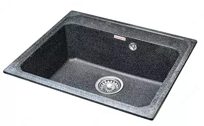 Кухонная мойка "Goodwell GRS T0102B / 570" (Черная)