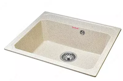 Oshxona uchun lavabo "Goodwell GRS T1001D / 450" (Dune)