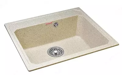 Oshxona uchun lavabo "Goodwell GRS T1001D / 450" (Dune)