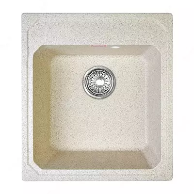 Oshxona uchun lavabo "Goodwell GRS T1001L / 450" (Latte)