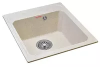 Oshxona uchun lavabo "Goodwell GRS T1001L / 450" (Latte) - 1 028 500 so'm