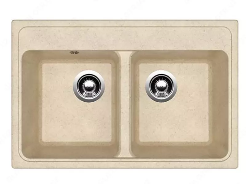 Oshxona uchun lavabo "Goodwell GRS T1101D / 780" (Dune)