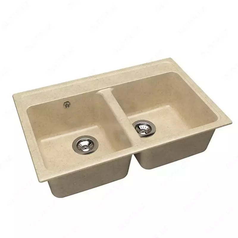 Oshxona uchun lavabo "Goodwell GRS T1101D / 780" (Dune)