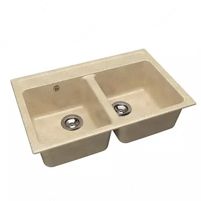 Кухонная мойка "Goodwell GRS T1101D / 780" (Дюна)