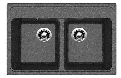 Кухонная мойка "Goodwell GRS T1101G / 780" (Серая)