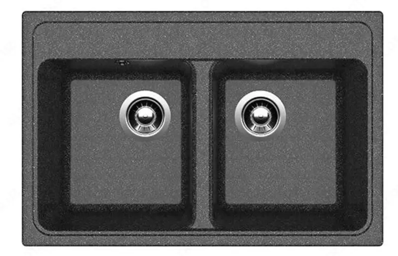 Oshxona uchun lavabo "Goodwell GRS T1101G / 780" (kulrang)