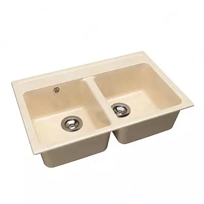 Кухонная мойка "Goodwell GRS T1101L / 780" (Латте)