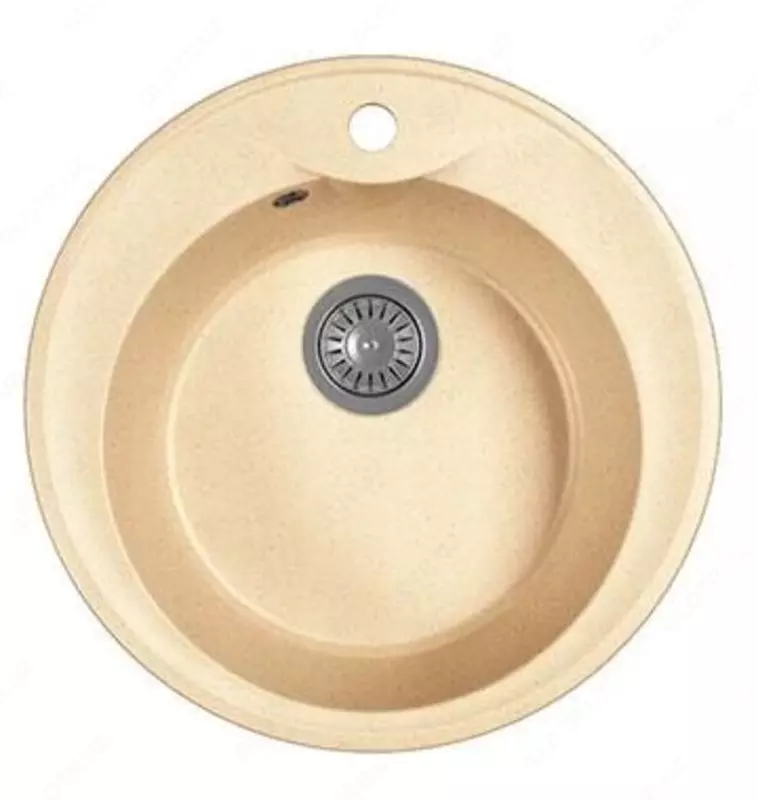 Oshxona uchun lavabo "Goodwell GRS R0101D / 500" (Dune)