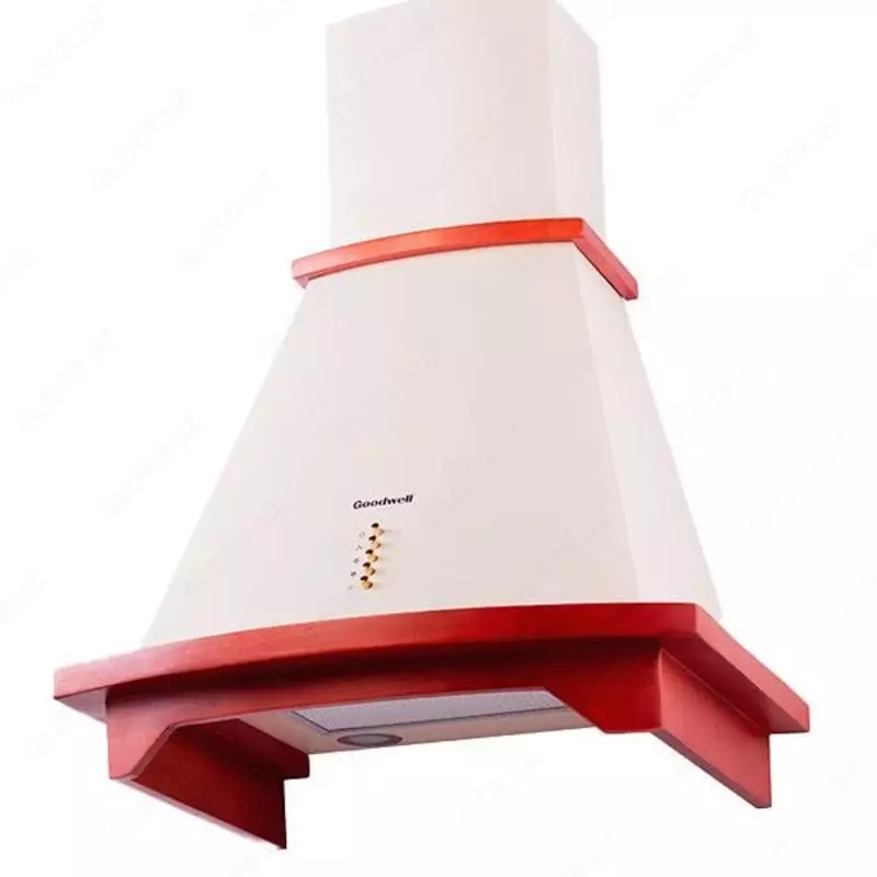 Вытяжка "Goodwell GWH-R 0160 C" (Бежево-красная)