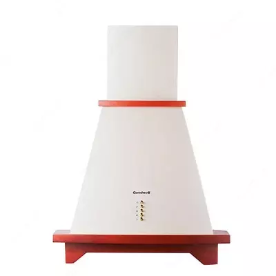 Вытяжка "Goodwell GWH-R 0160 C" (Бежево-красная)