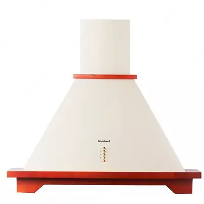 Вытяжка "Goodwell GWH-R 0190 C" (Бежево-красная)