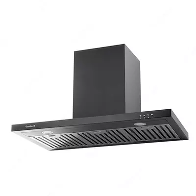 Вытяжка "Goodwell GWH-T 4390 BL" (Черная)