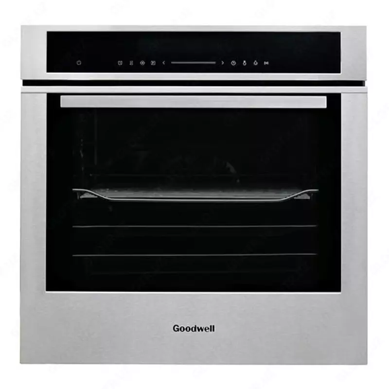 Электрический духовой шкаф "Goodwell GWO-7138 XBG" (Стальной)