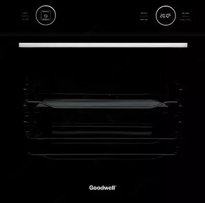 Электрический духовой шкаф "Goodwell GWO-7210 BG" (Черный)
