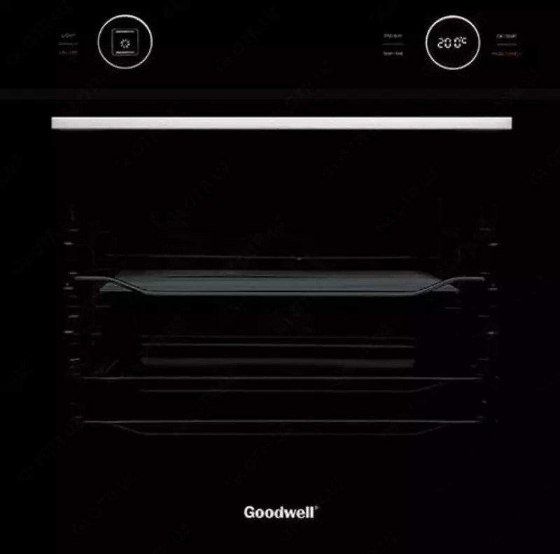 Электрический духовой шкаф "Goodwell GWO-7210 BG" (Черный)