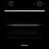 Электрический духовой шкаф "Goodwell GWO-7210 BG" (Черный)