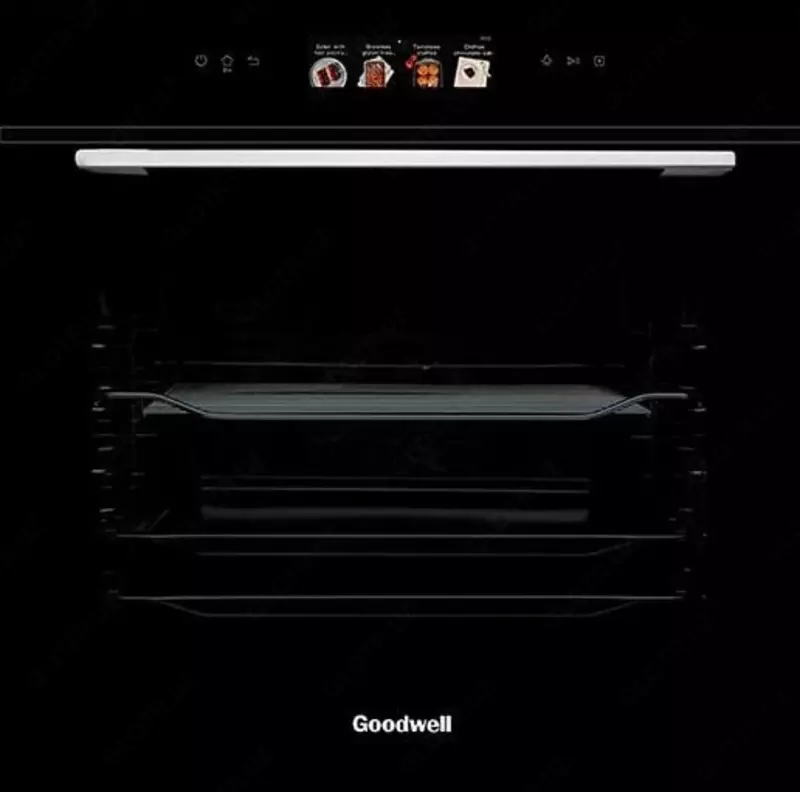 Электрический духовой шкаф "Goodwell GWO-7216 BG" (Черный)