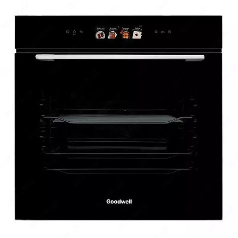 Электрический духовой шкаф "Goodwell GWO-7216 BG" (Черный)