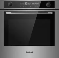 Электрический духовой шкаф "Goodwell GWO-7912 XLBG/D" (Стальной)