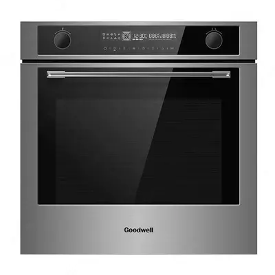 Электрический духовой шкаф "Goodwell GWO-7912 XLBG/D" (Стальной)