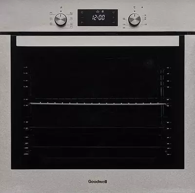 Электрический духовой шкаф "Goodwell GWO-8084 Х4" (Стальной)