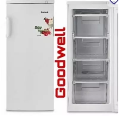 Вертикальный морозильник "Goodwell GW 208 FN" (Белый)