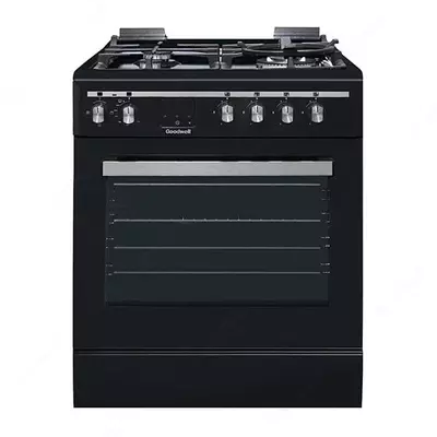 Газовая плита "Goodwell GWC 6401 BL" (Черная)