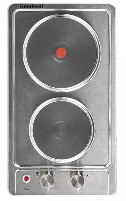 Электрическая варочная панель "Goodwell GWP-32EL01X" (Стальная)