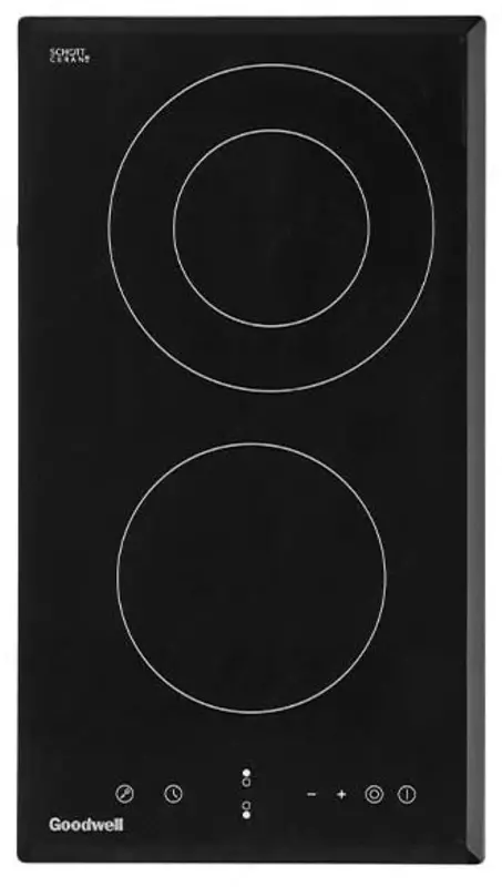 Электрическая варочная панель "Goodwell GWP-32 ZCBGT" (Черная)