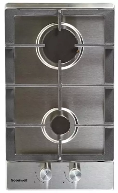 Газовая варочная панель "Goodwell GWP-3205 X" (Стальная)