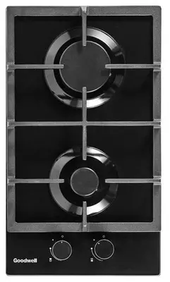 Газовая варочная панель "Goodwell GWP-3260 BG" (Черная)