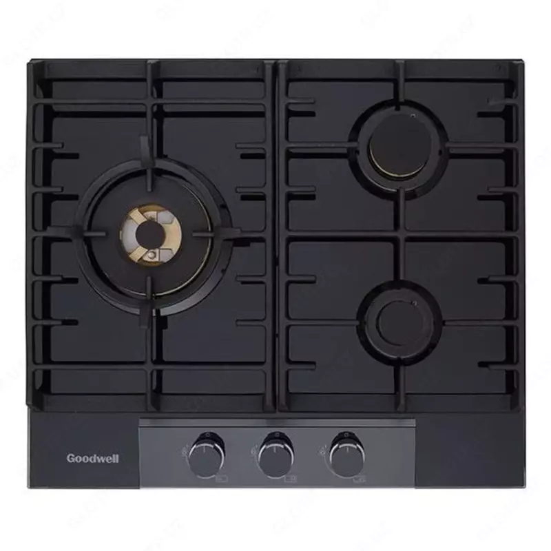 Газовая варочная панель "Goodwell GWP-6323 BG" (Черная)