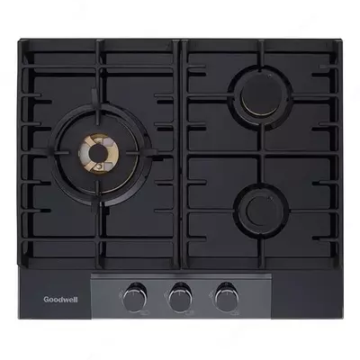 Газовая варочная панель "Goodwell GWP-6323 BG" (Черная)