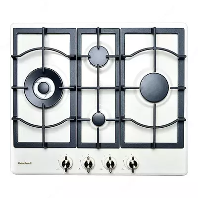 Газовая варочная панель "Goodwell GWP-6404 RI" (Слоновая кость)