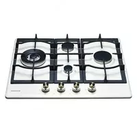 Газовая варочная панель "Goodwell GWP-6404 RI" (Слоновая кость) - 2 722 500 сум